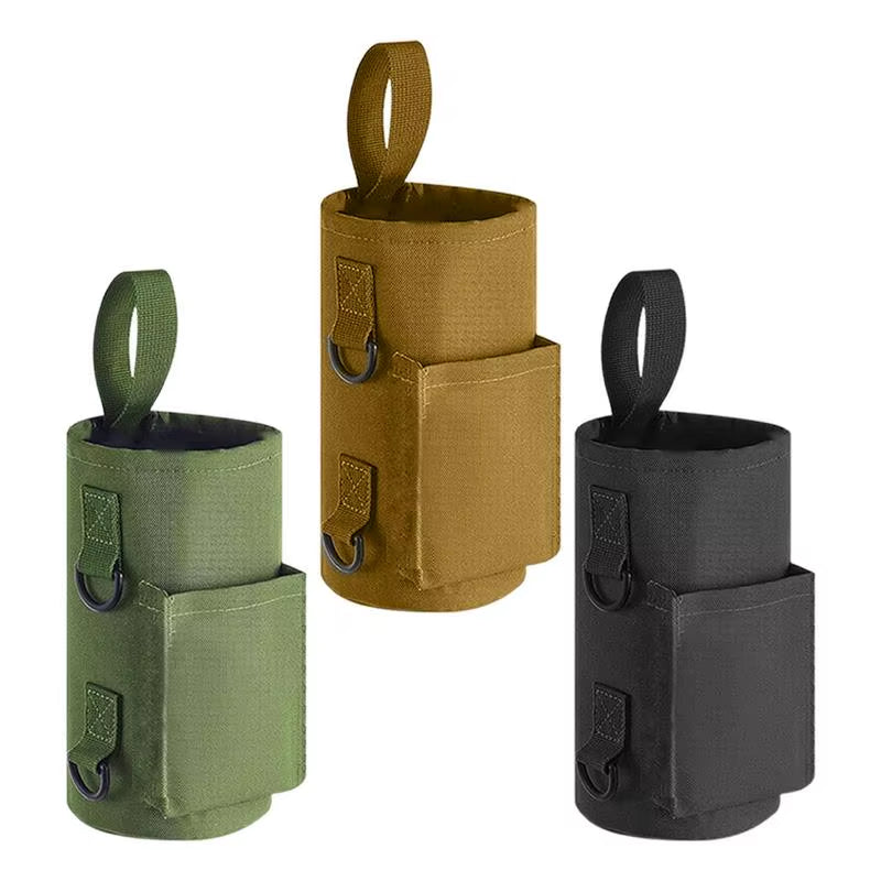 Magnetic Water Bottle Carrier Sling Bag - Non-Slip Portable Holder for Gym Accessories