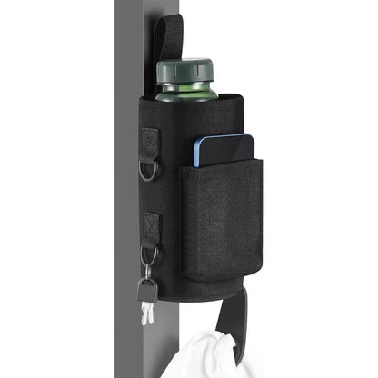 Magnetic Water Bottle Carrier Sling Bag - Non-Slip Portable Holder for Gym Accessories